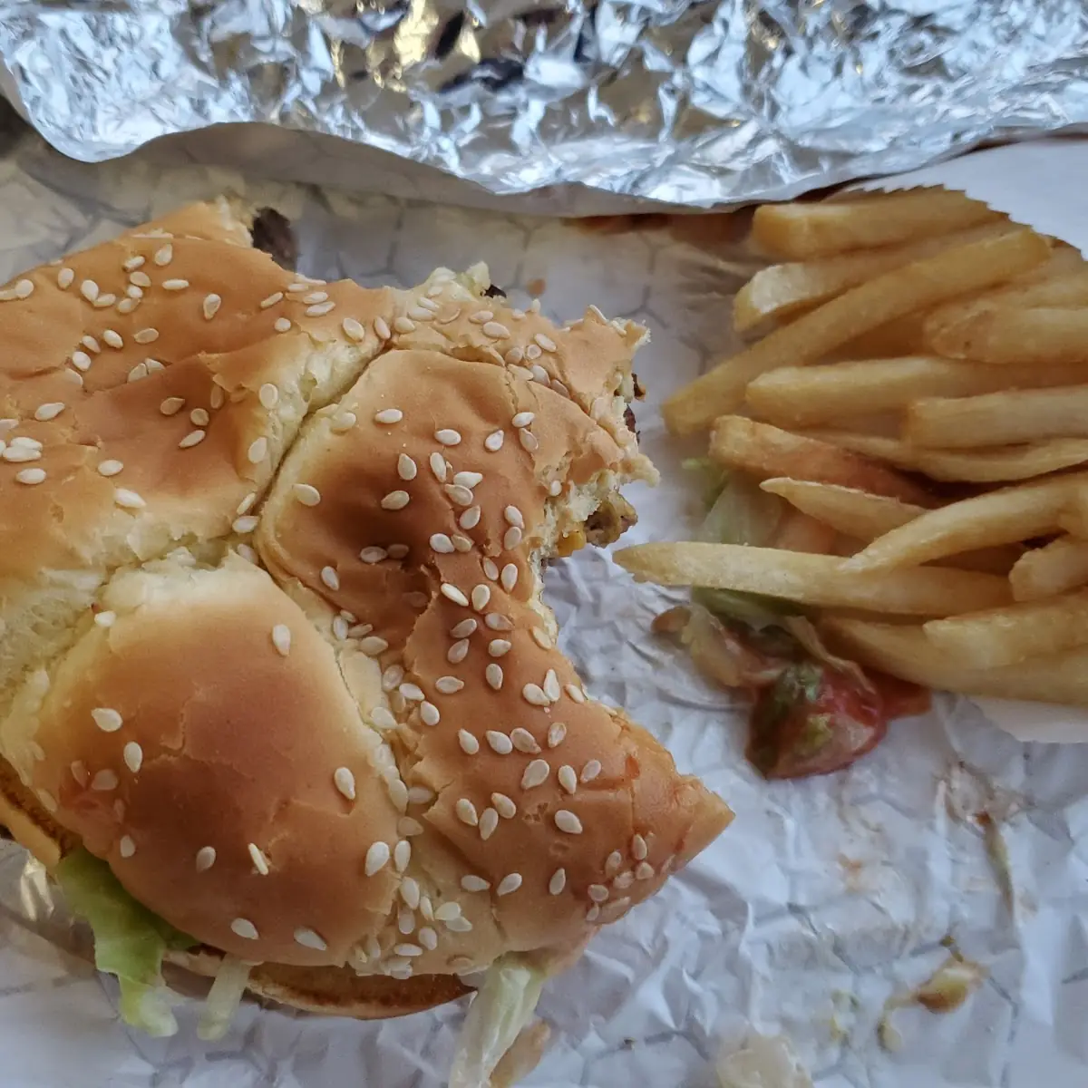 3 Bacon Burger Meal