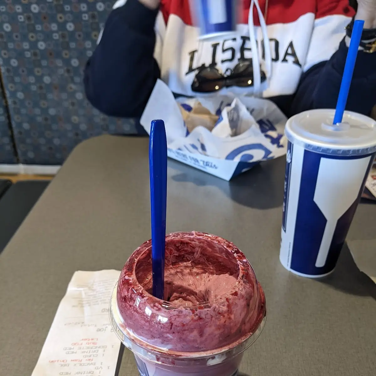 Blackberry Cobbler Ice Cream Sundae