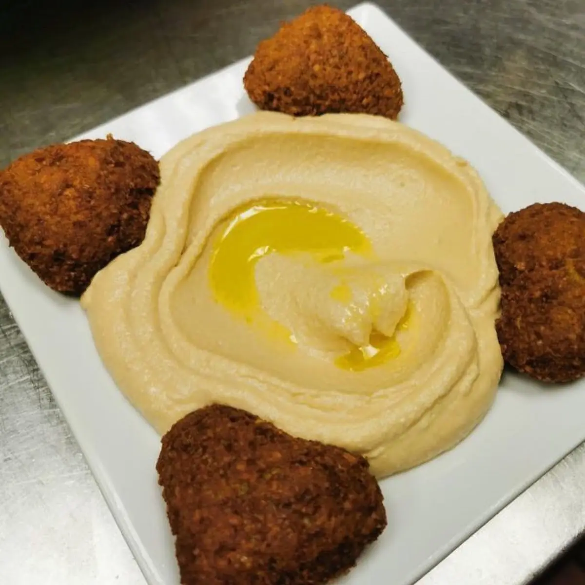 Hummus and Lamb Dip