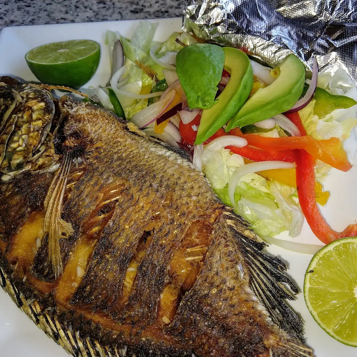 Fried Mojarra Seafood