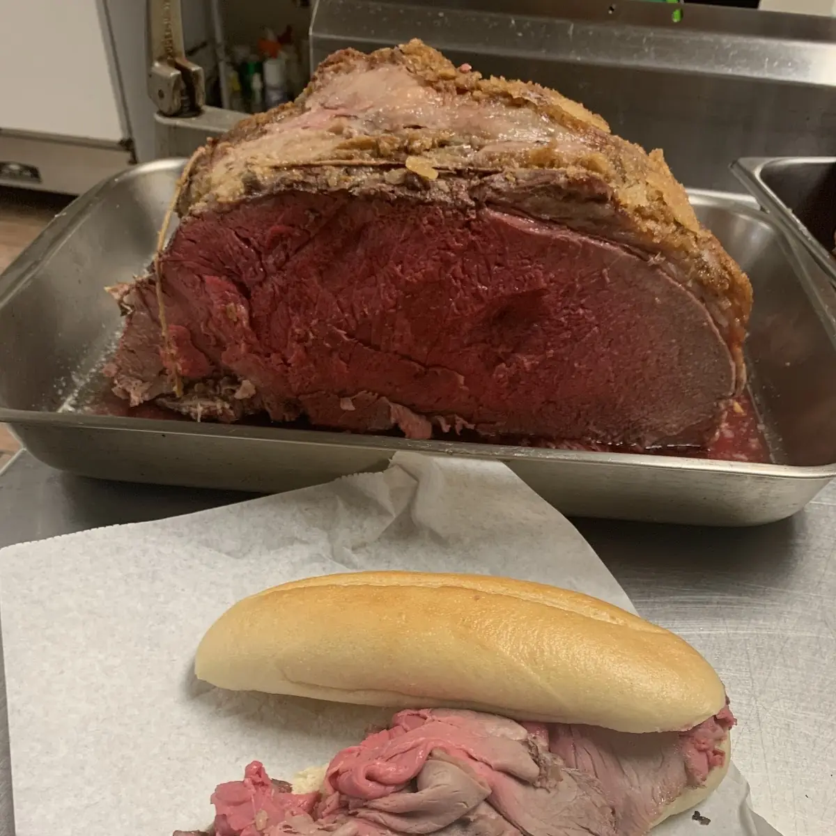 Corned Beef Hoagie Lunch