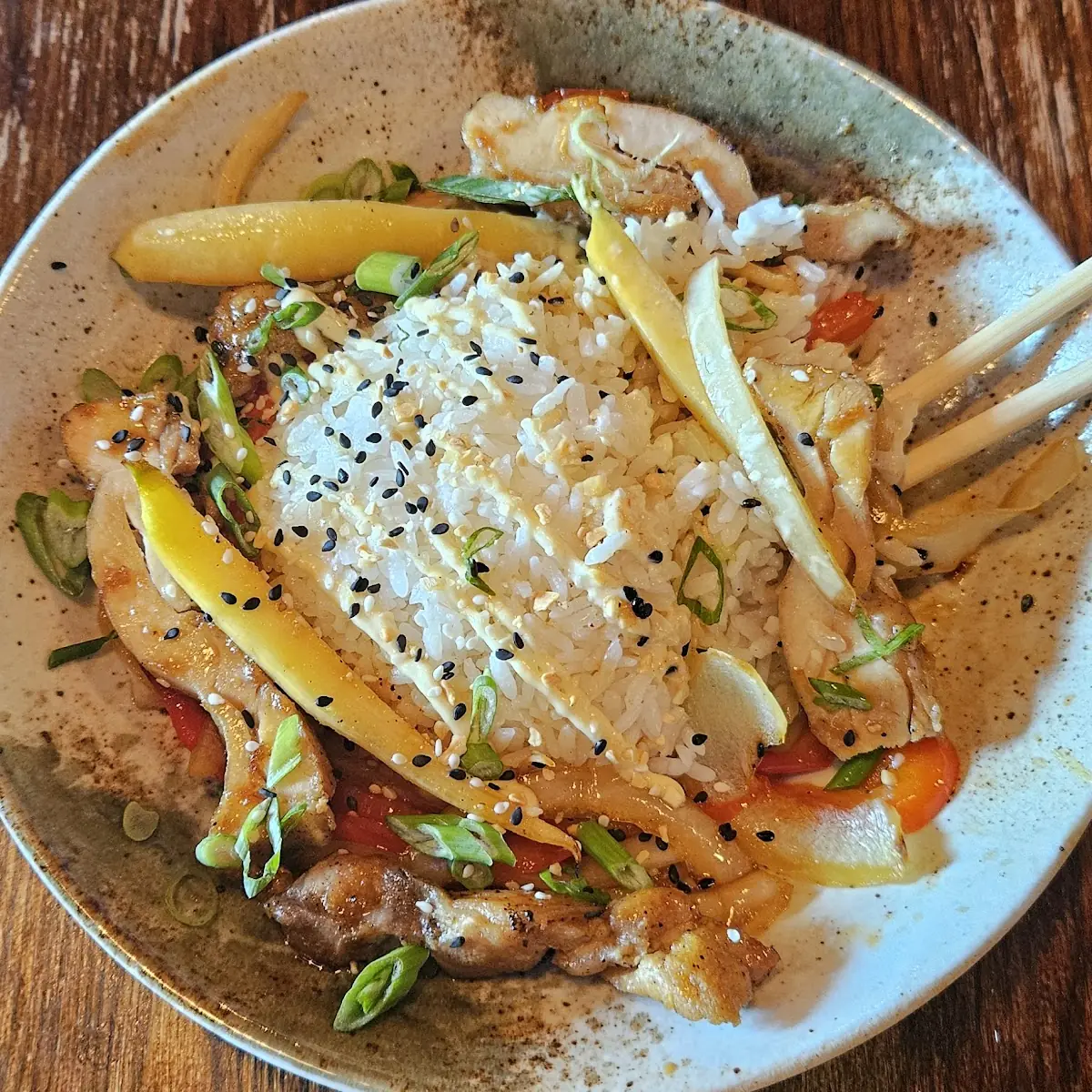 Teriyaki Chicken Rice Bowl
