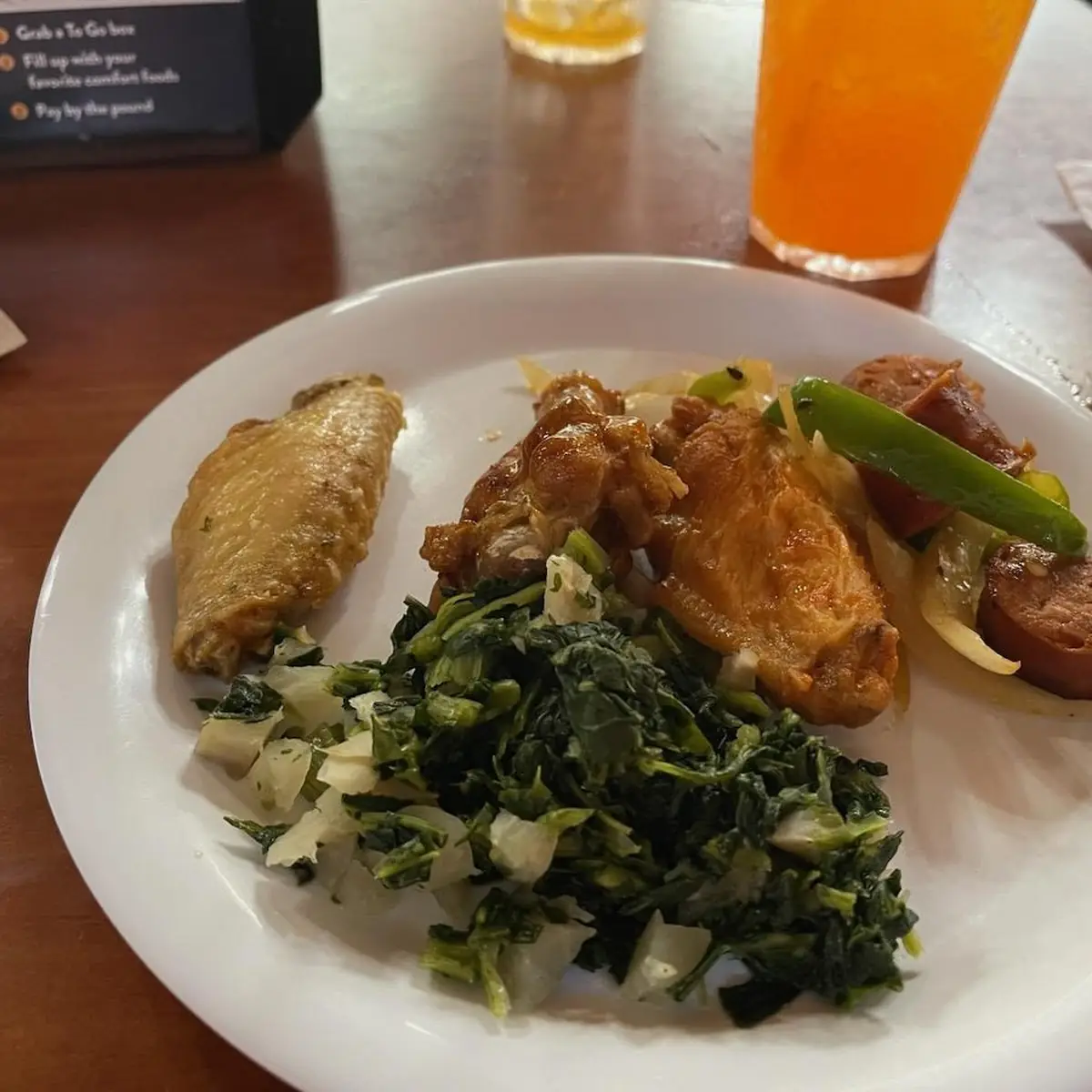 Turnips with Three Types of Chicken Wings