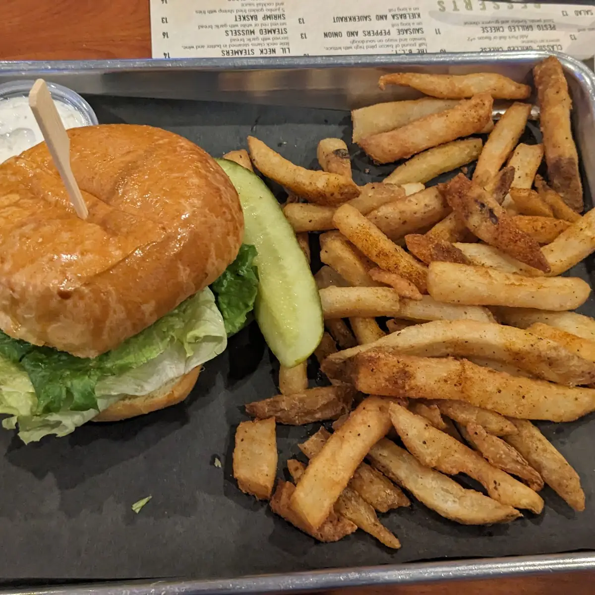 Crab Cake Sandwich