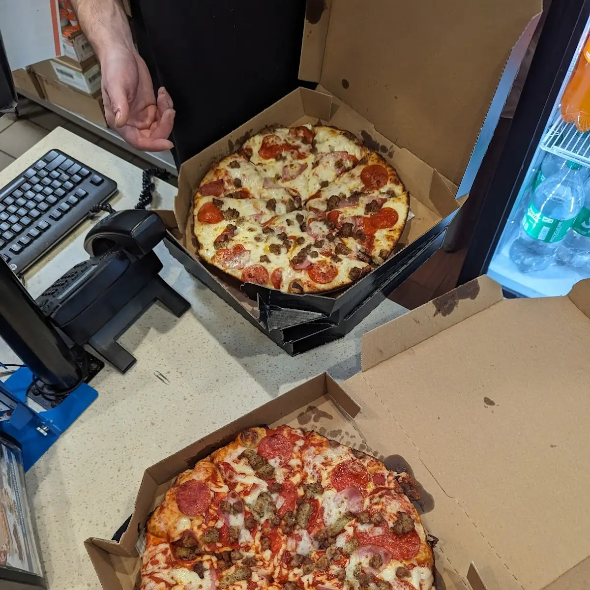 Daniels vs Nell Jean Meat Lovers Pizza