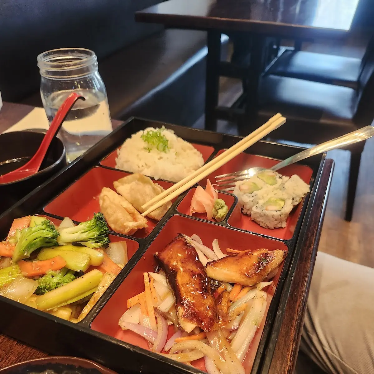 Salmon Teriyaki Box