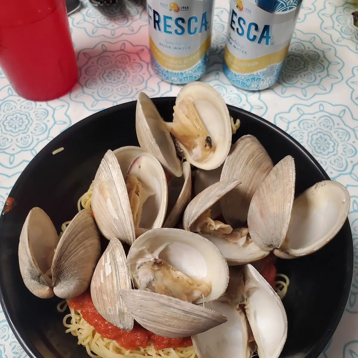Clams Spaghetti Marinara