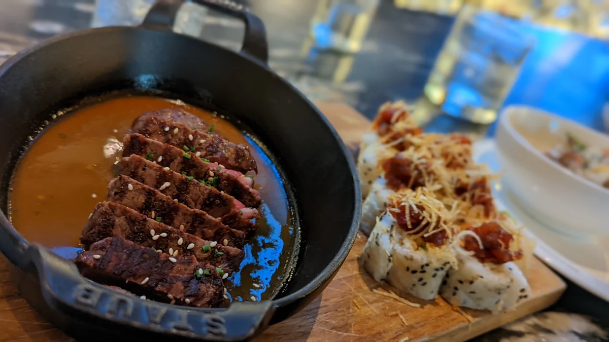 Steak and Sushi