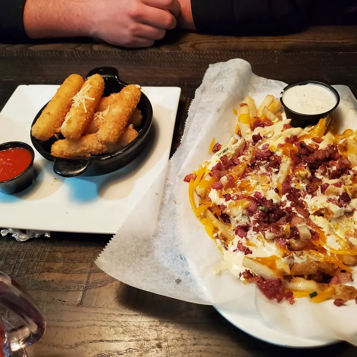 Cheese Fries with Bacon