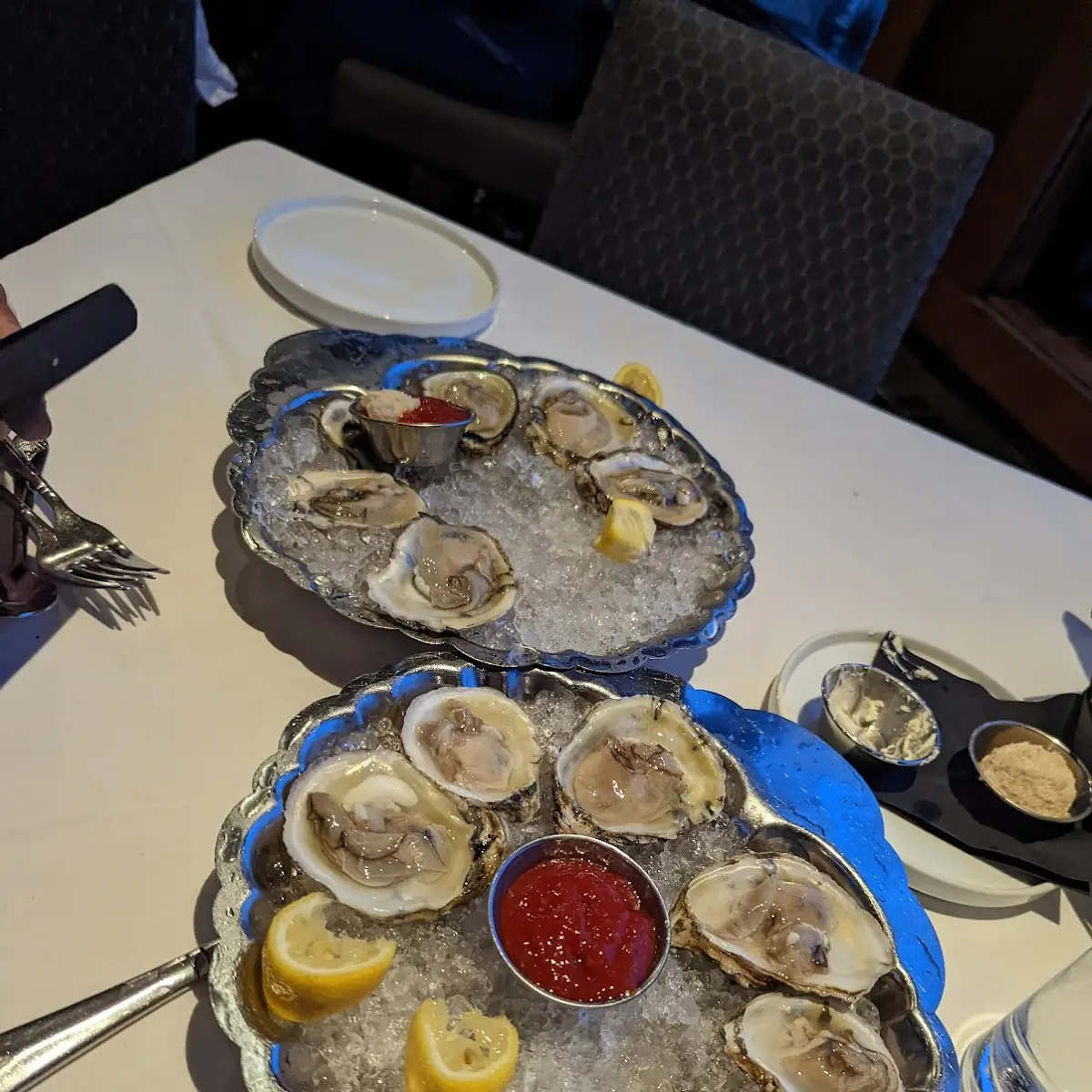 Raw Oysters on the Half Shell