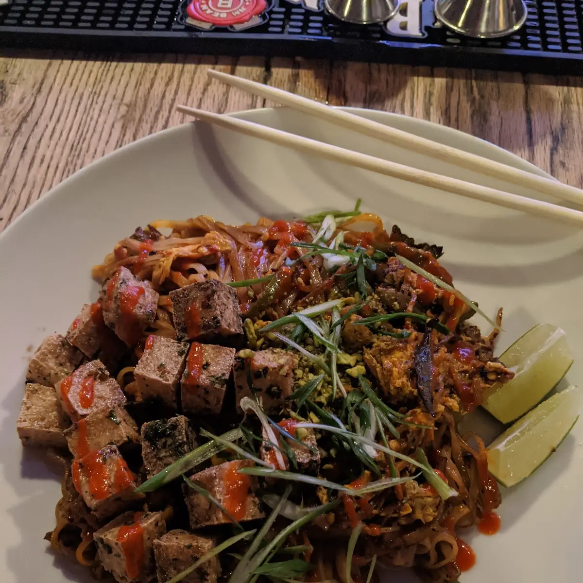 Gold Pad Thai Noodles Vegan Available