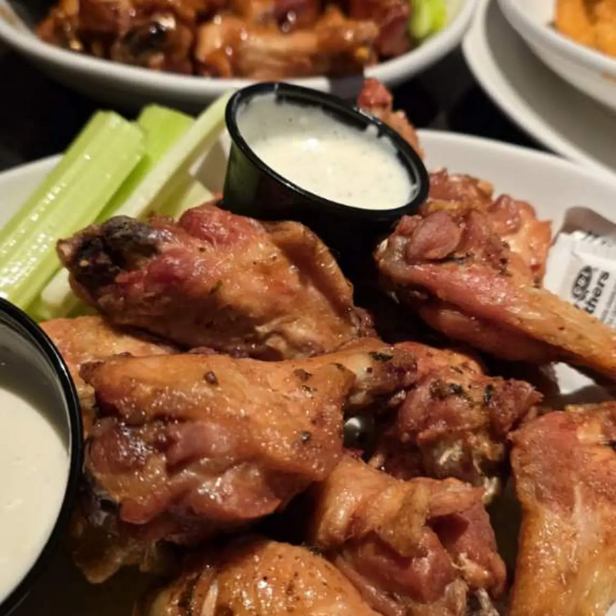 Buffalo Wings with Dipping Sauce