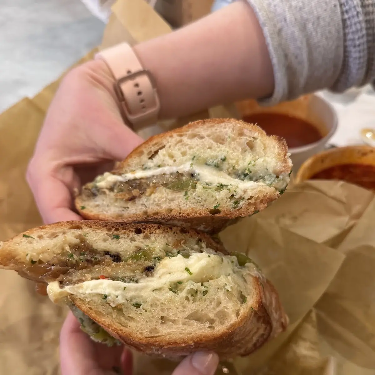 Eggplant Parmesan Sub