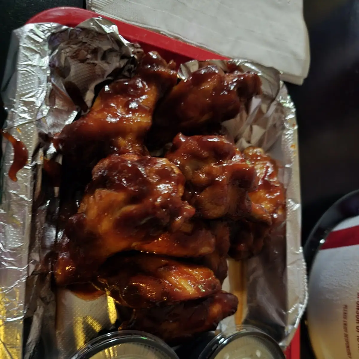 Bone in BBQ Wings