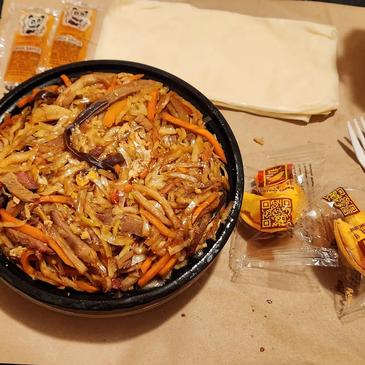 MI Sho Pork Chow Mein