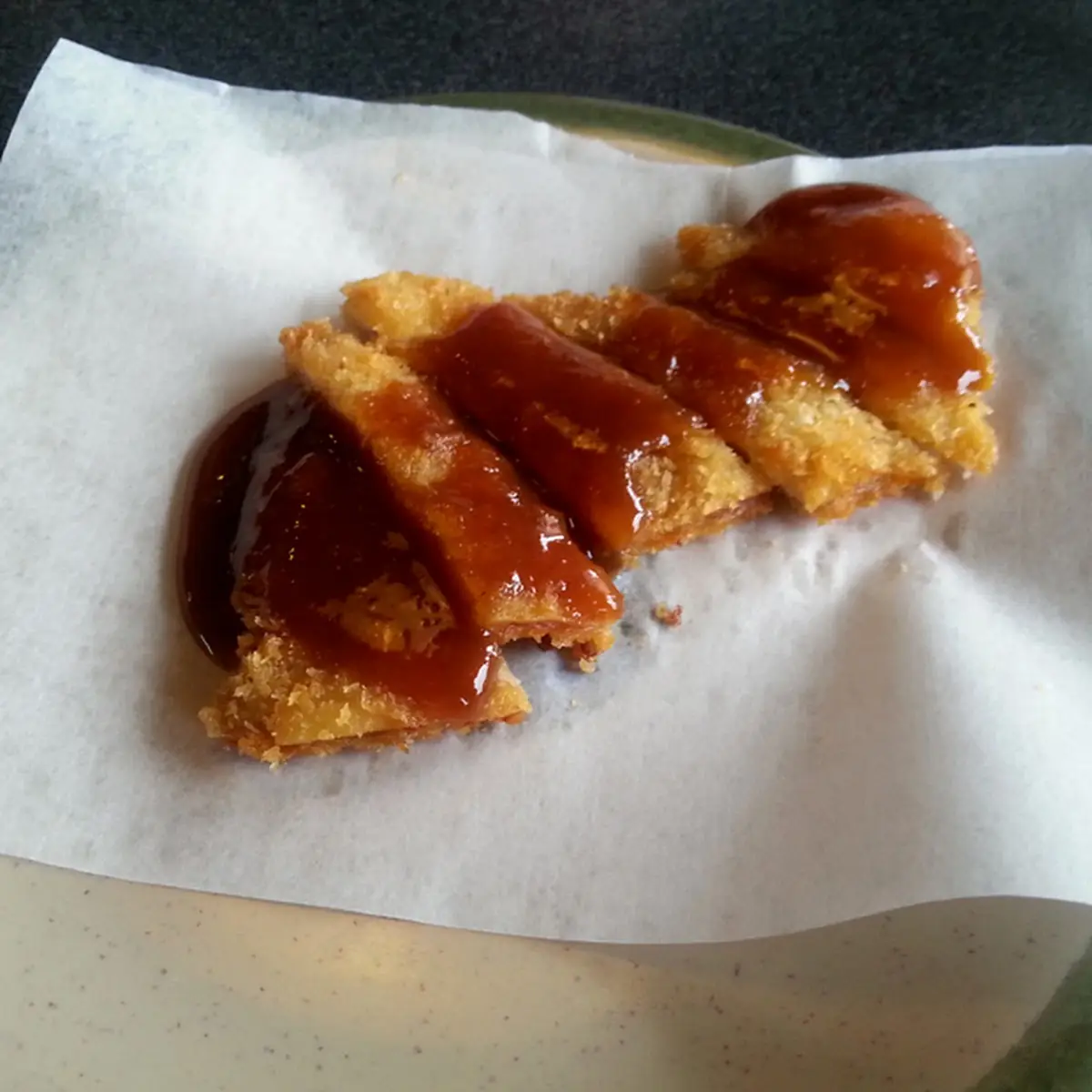 Deep Fried Banana Katsu