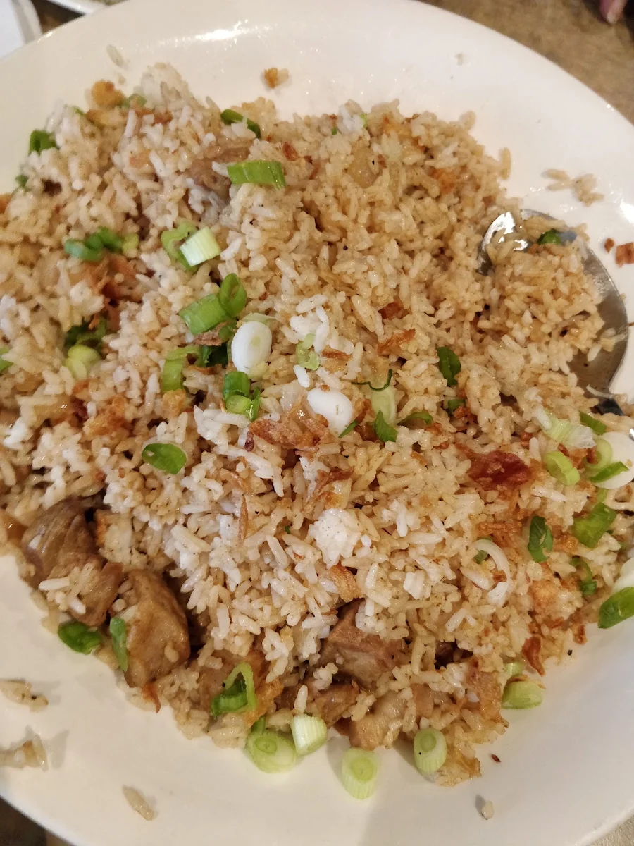 Yang Chow Fried Rice with Teriyaki Fried Chicken, Mangkok International Cuisine