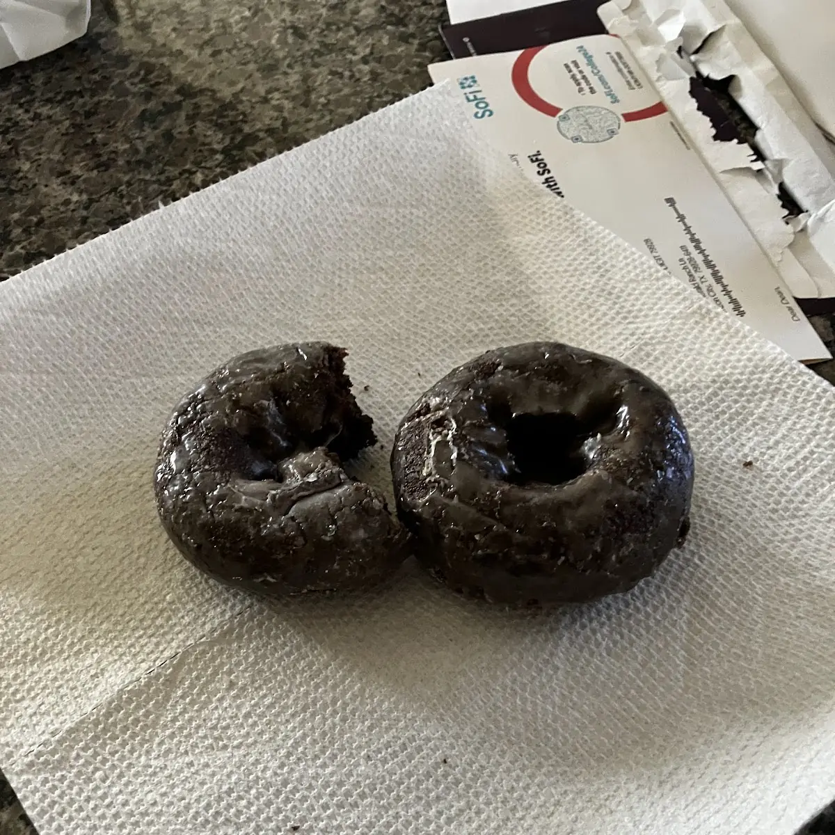 Chocolate Glazed Donuts