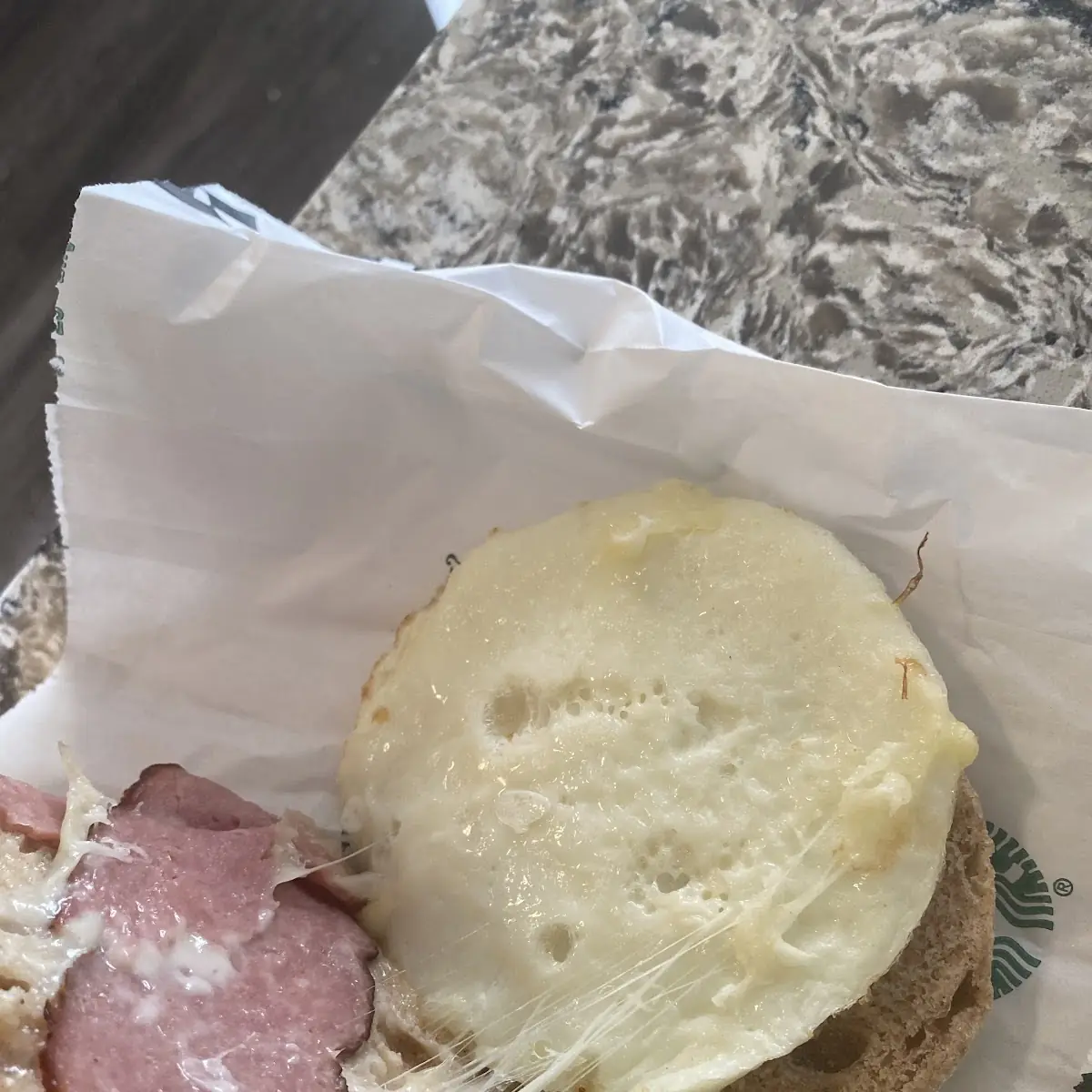 Reduced-Fat Turkey Bacon & Cage Free Egg White Sandwich