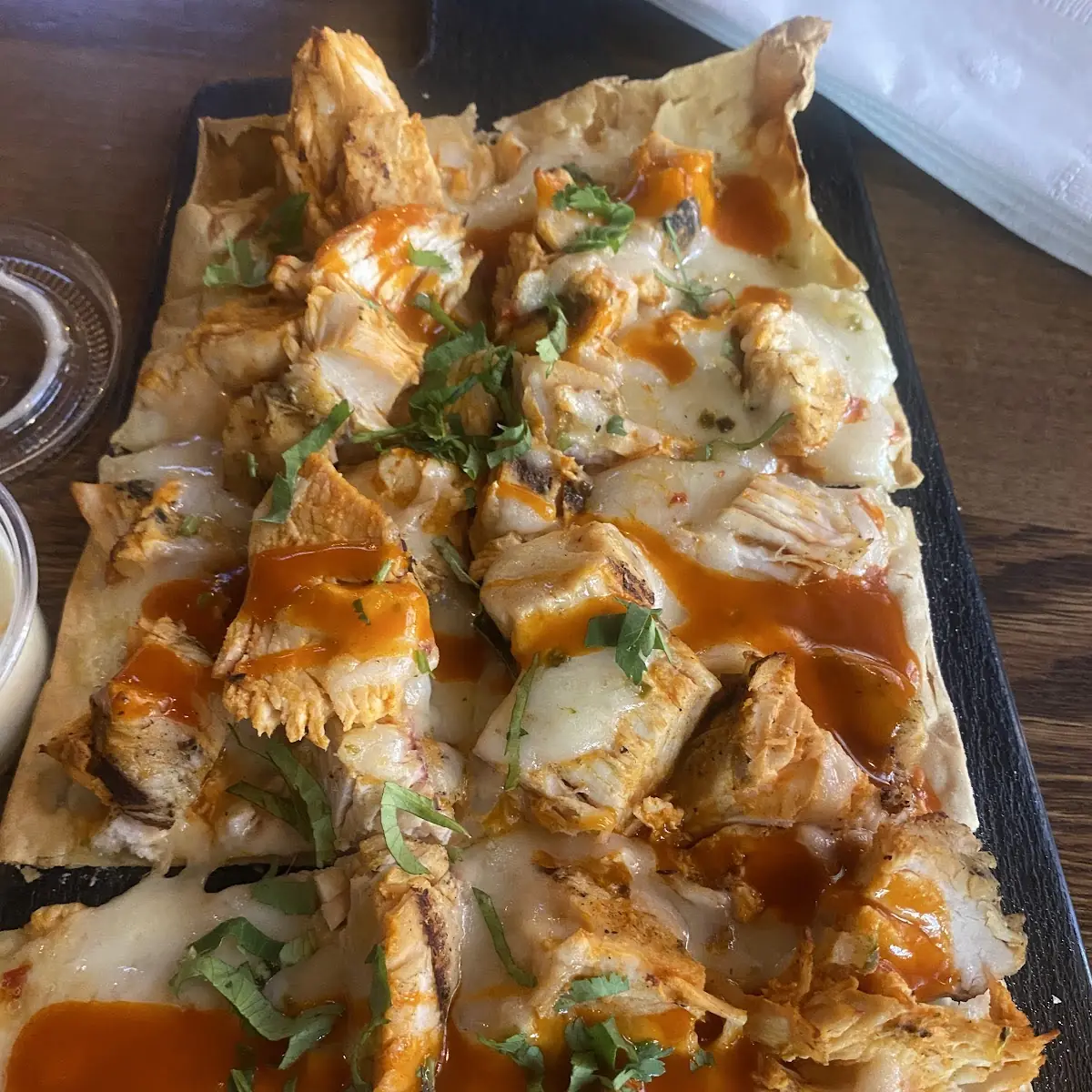 Buffalo Chicken Flatbread