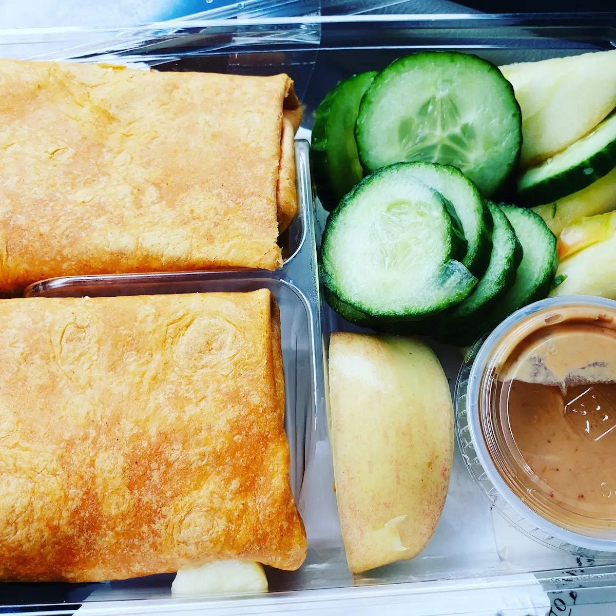 Chicken Wrap Protein Box