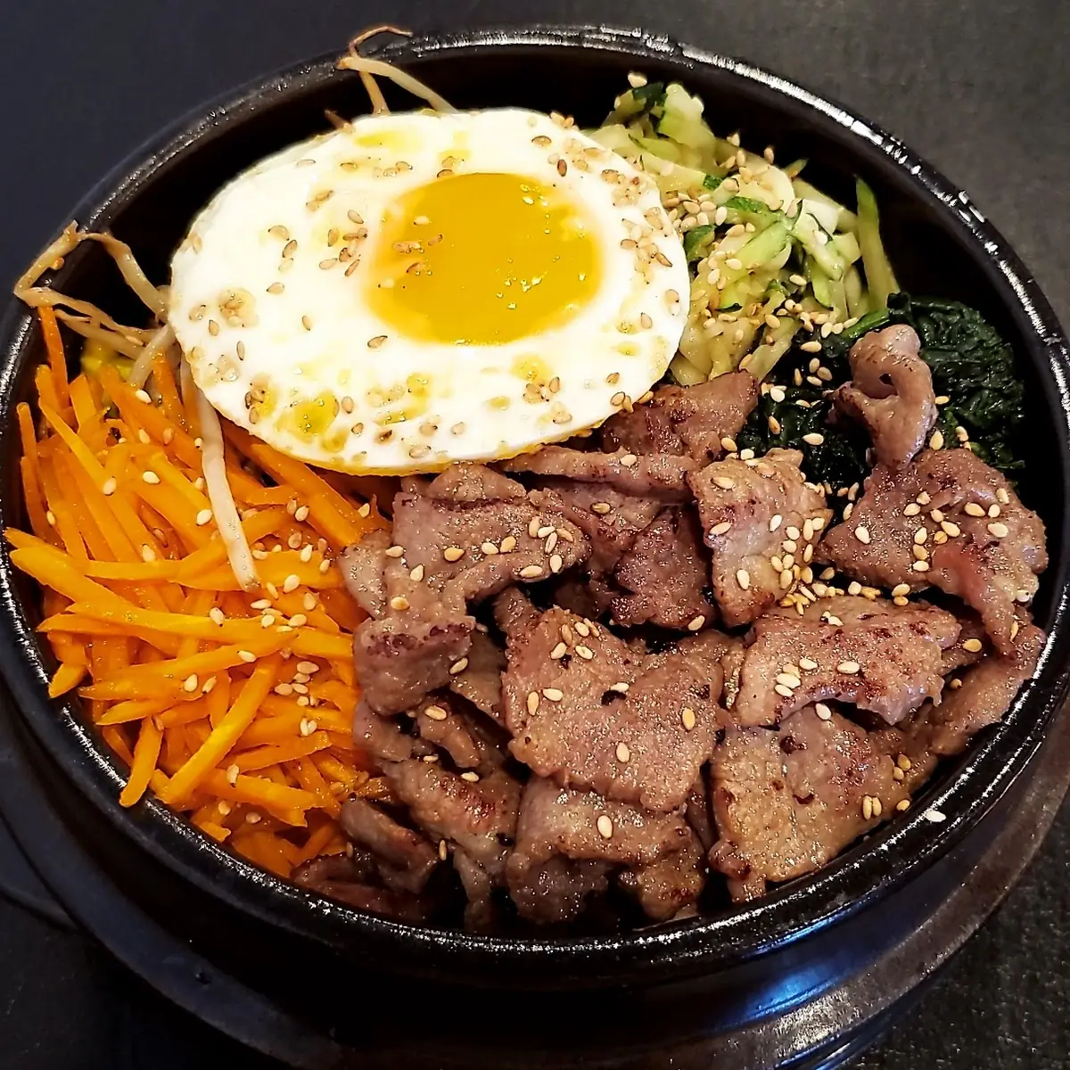 Bibimbap - Beef Chicken Shrimp
