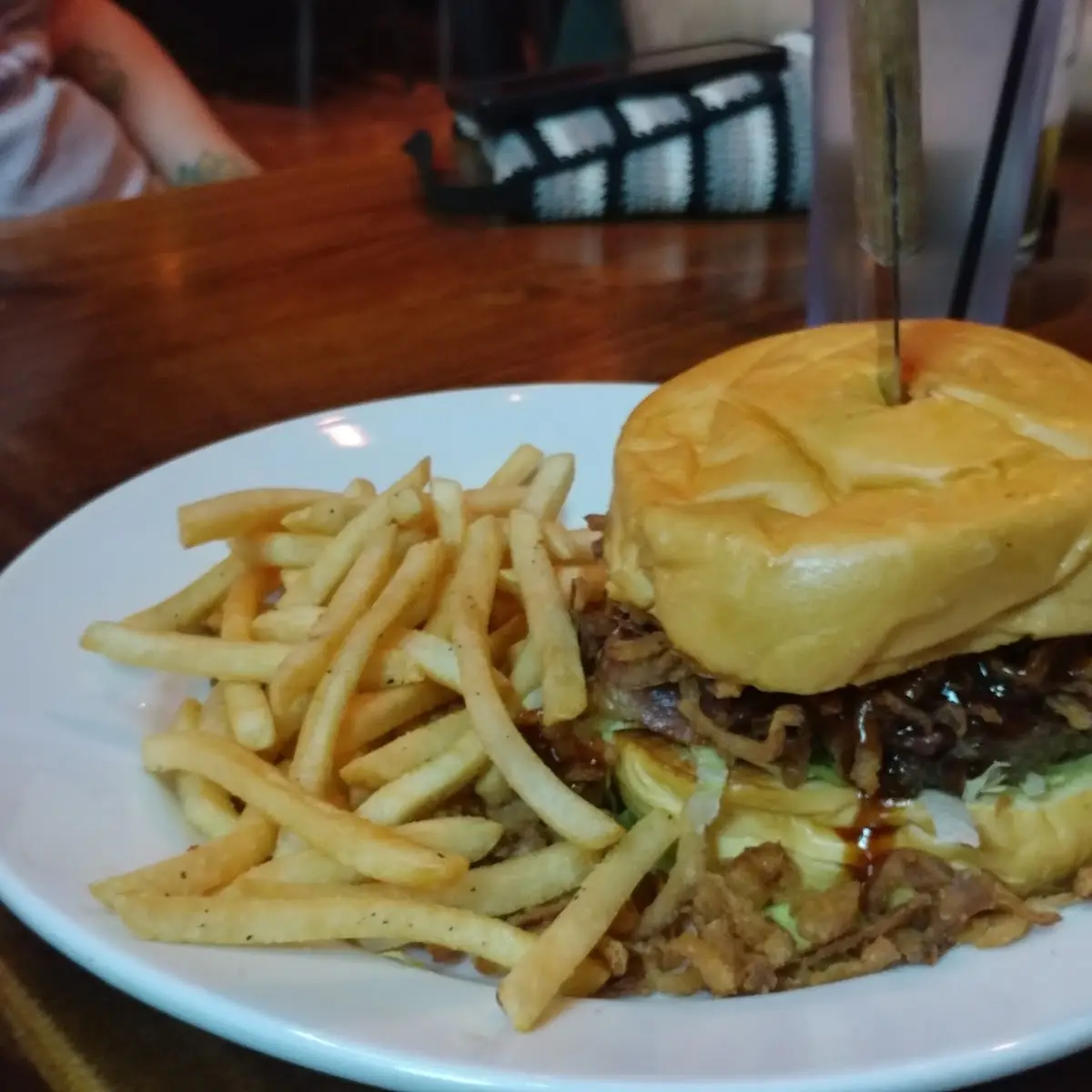 French Dip Burger
