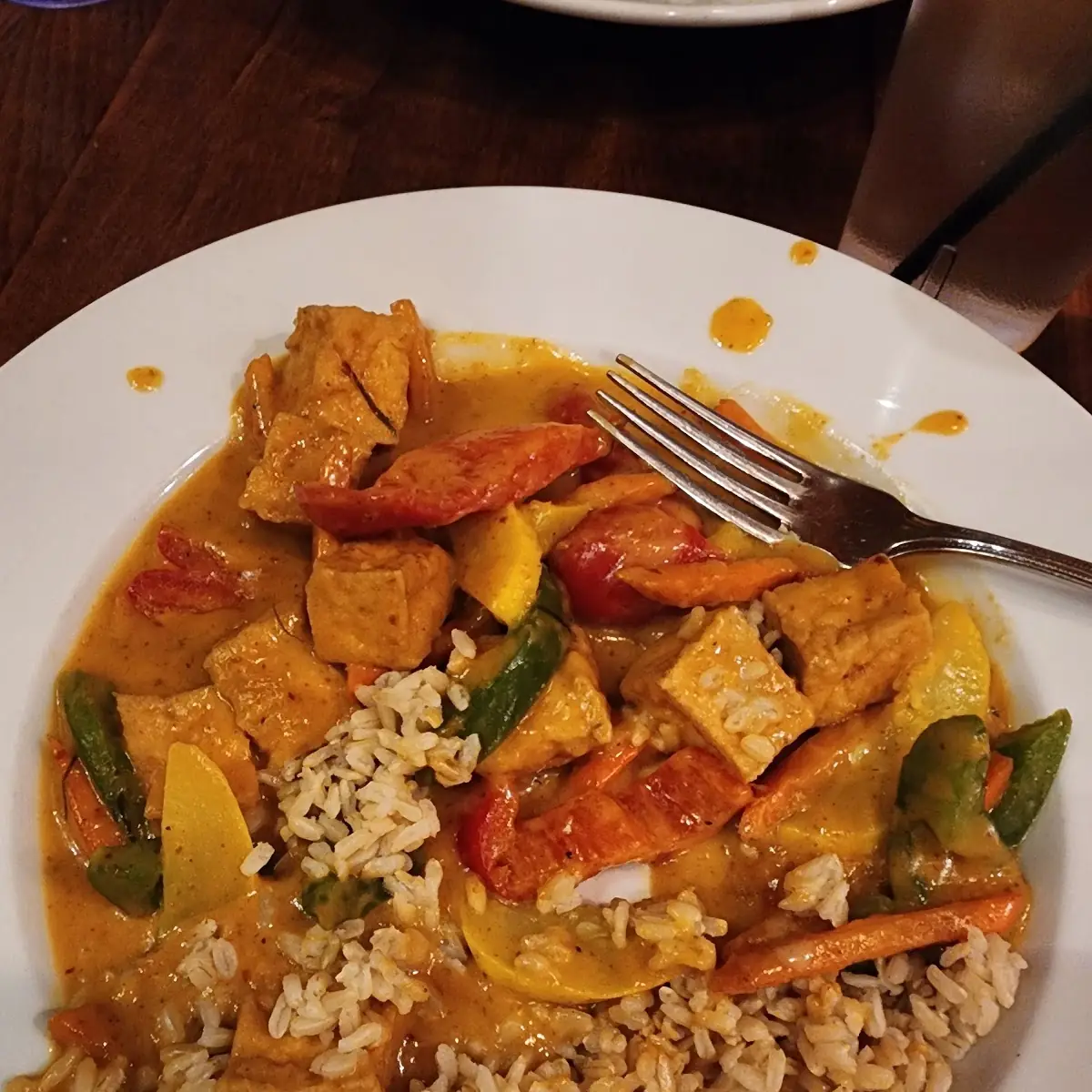 Red Curry Tofu