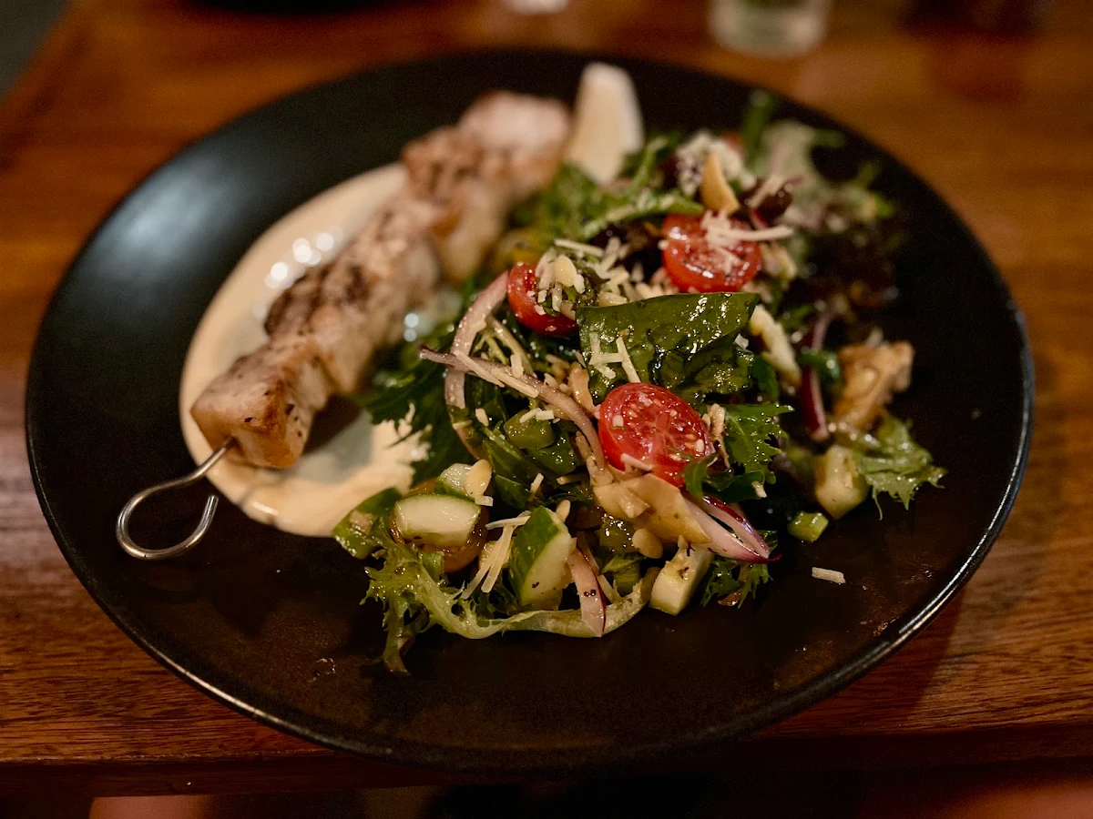 Grilled Kingfish, Parry St Garage