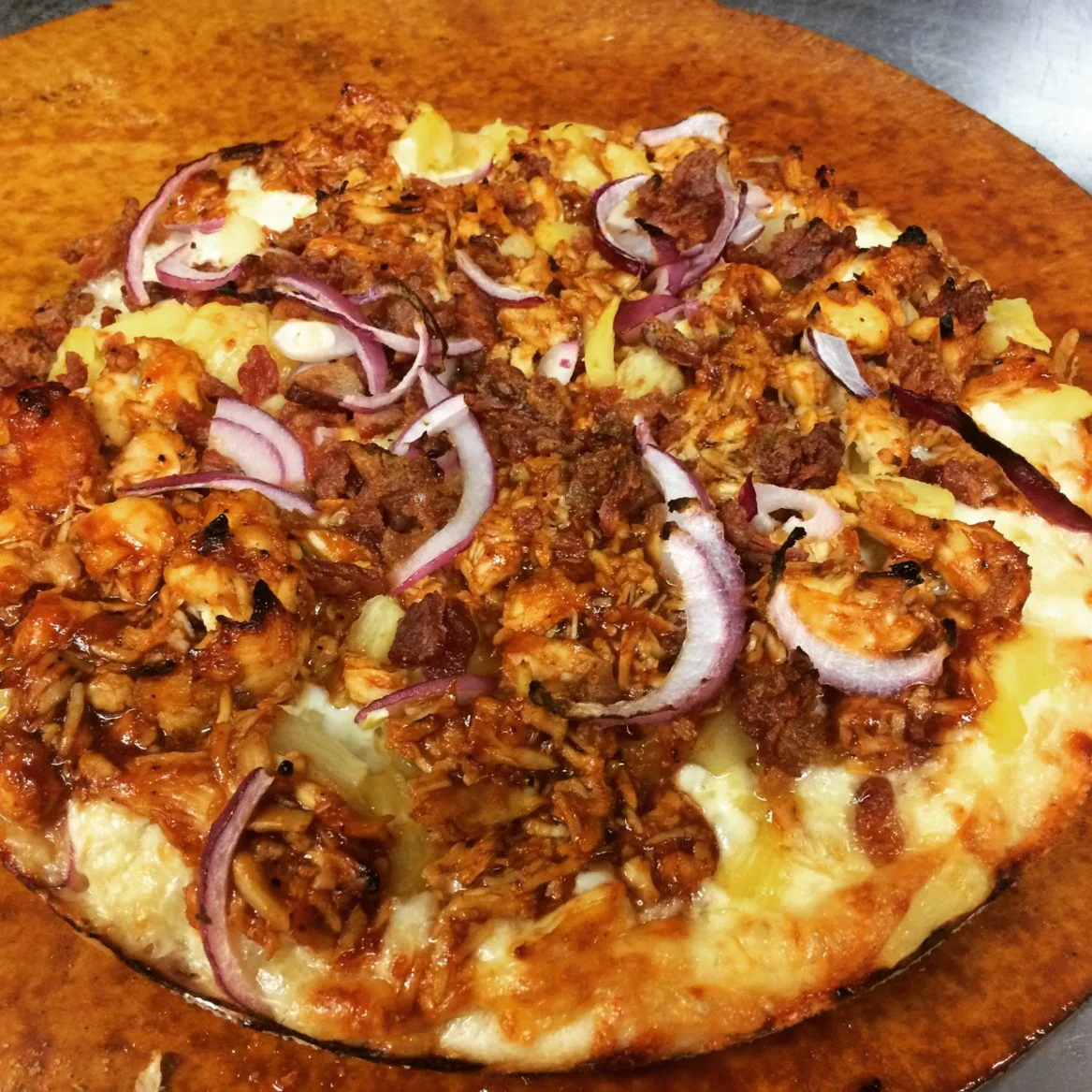 Memphis Pulled Pork Pizza
