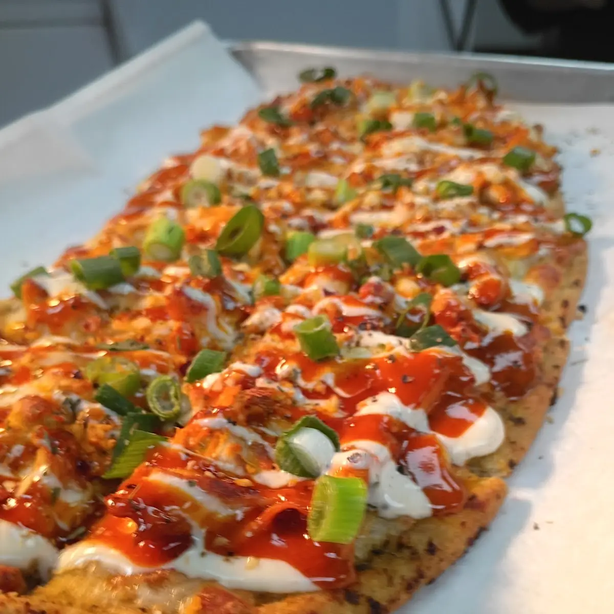 10'' Buffalo Chicken Ranch Flatbread