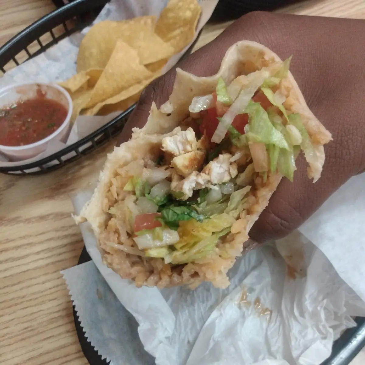 Chicken Burrito