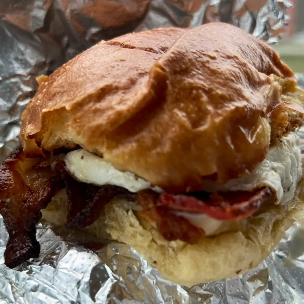 Bacon Egg and Cheese Sammy