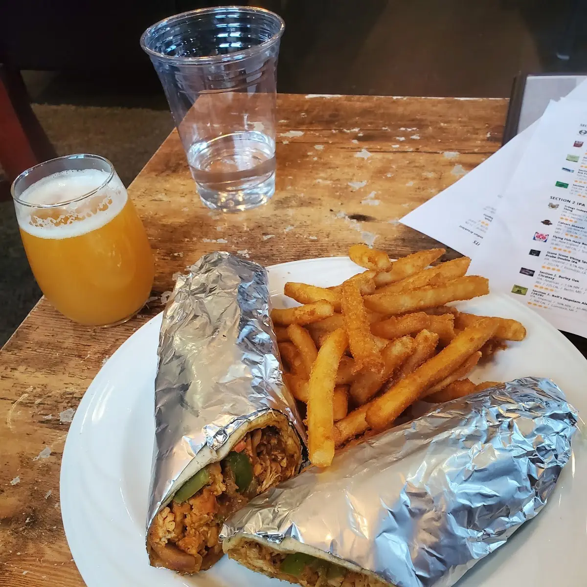 Spicy Chicken Wrap