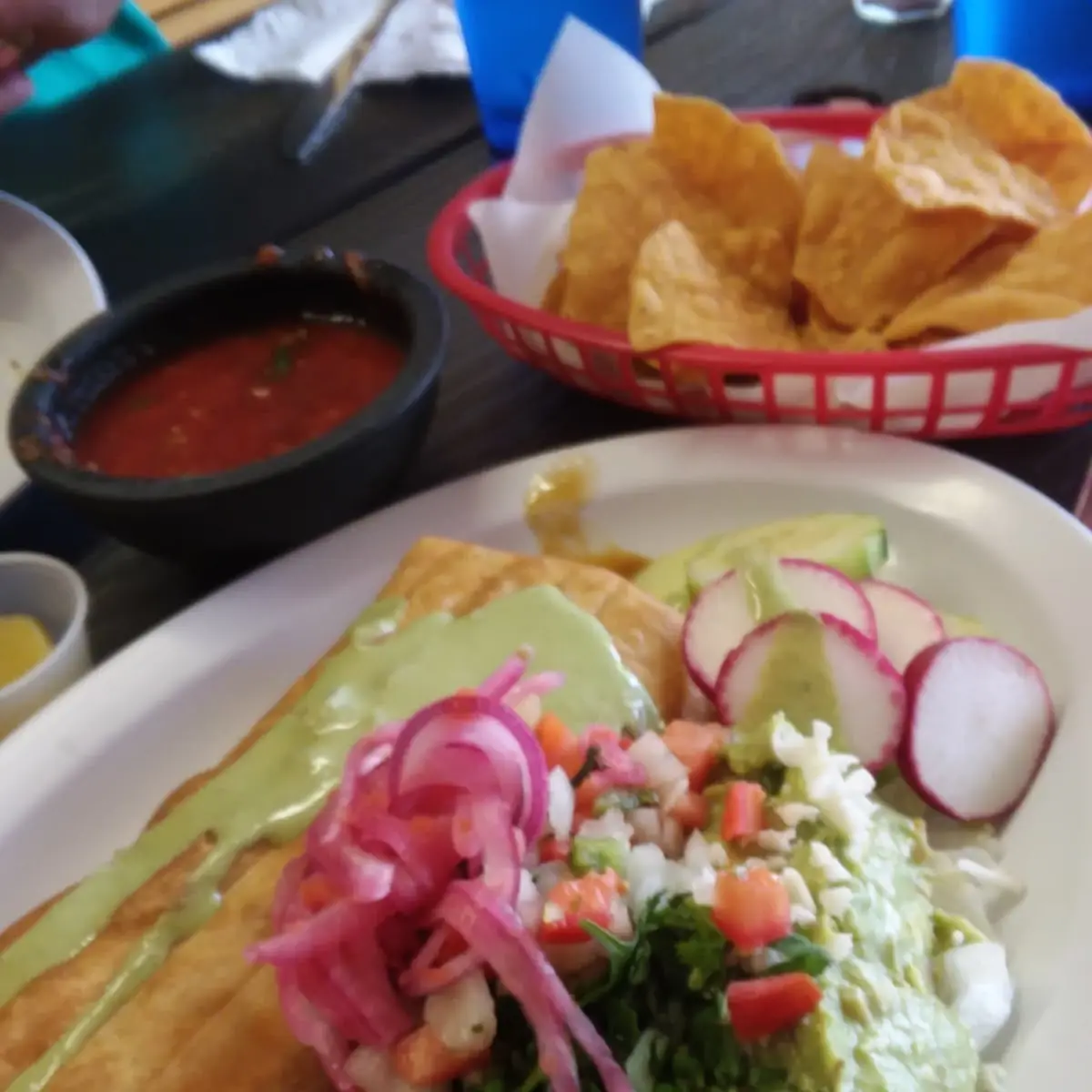 Chile Rellenos Chimichanga