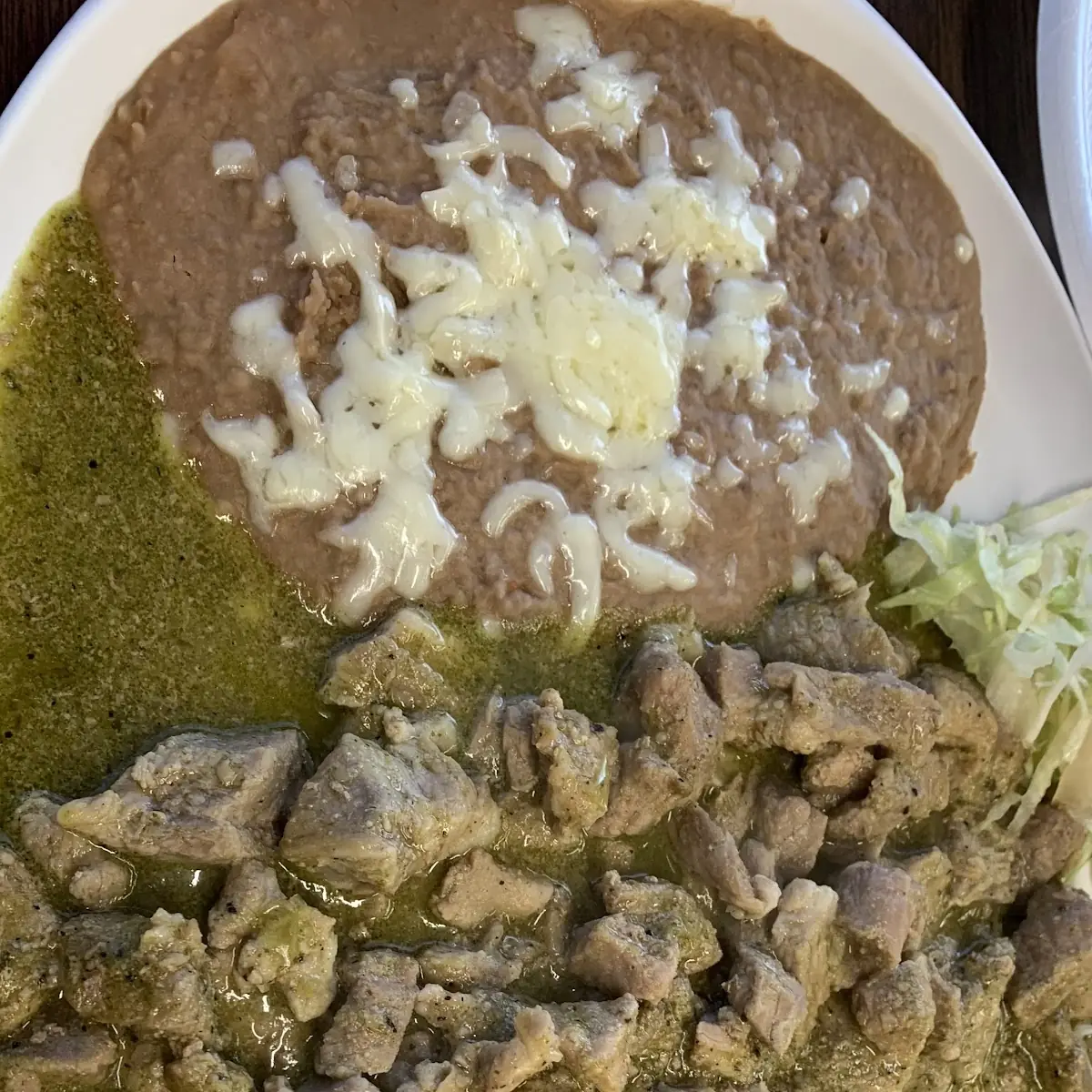 Chile Verde Plate