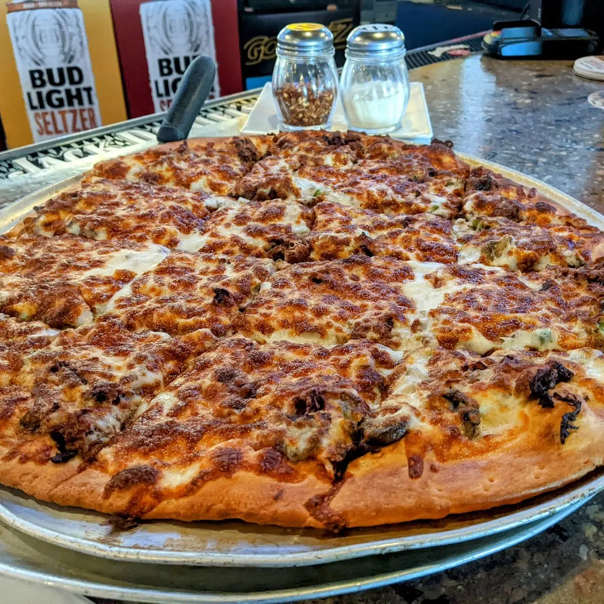 Philly Cheesesteak Pizza