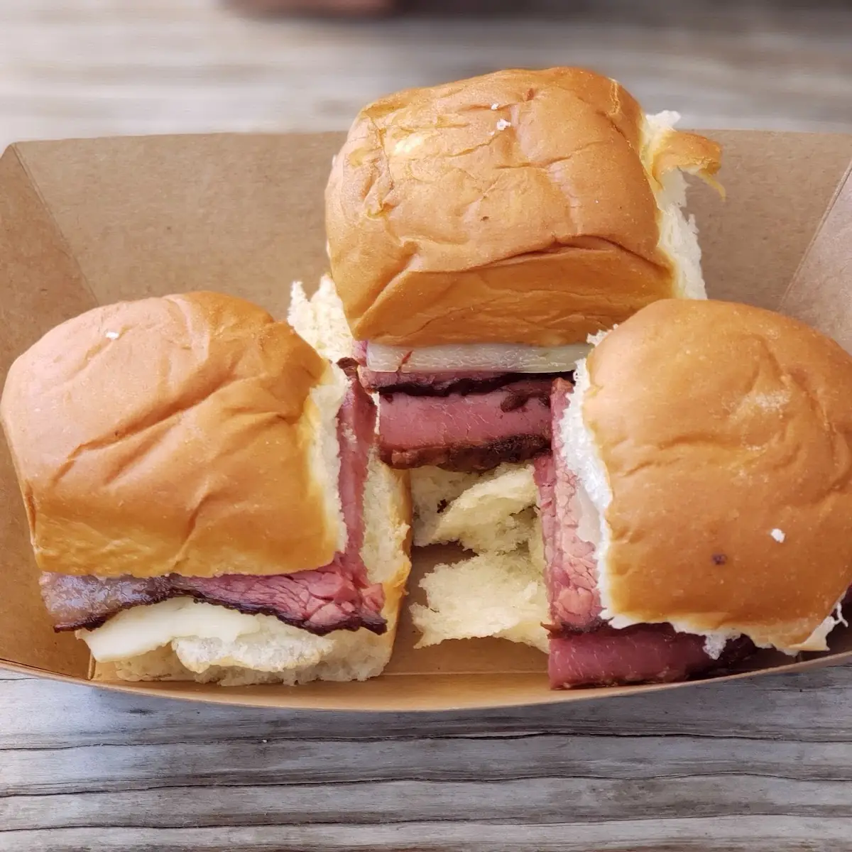Tri Tip Sliders