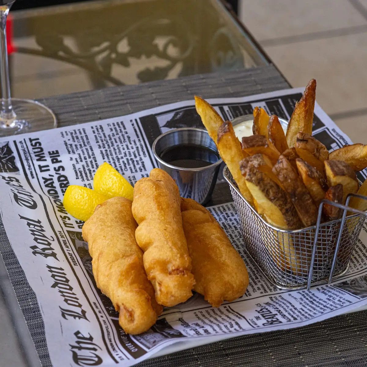 Traditional British Fish & Chips