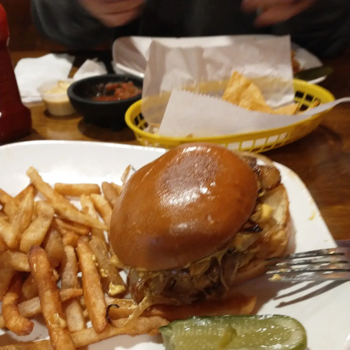 Bacon Swiss Mushroom Burger
