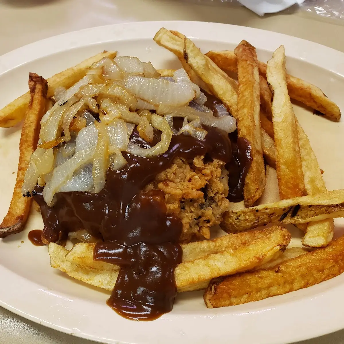 Hamburger Steak Dinner
