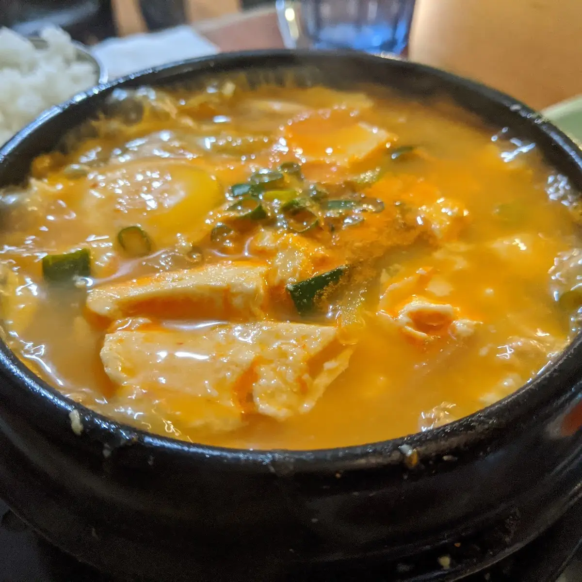 Soft Tofu Seafood Soup