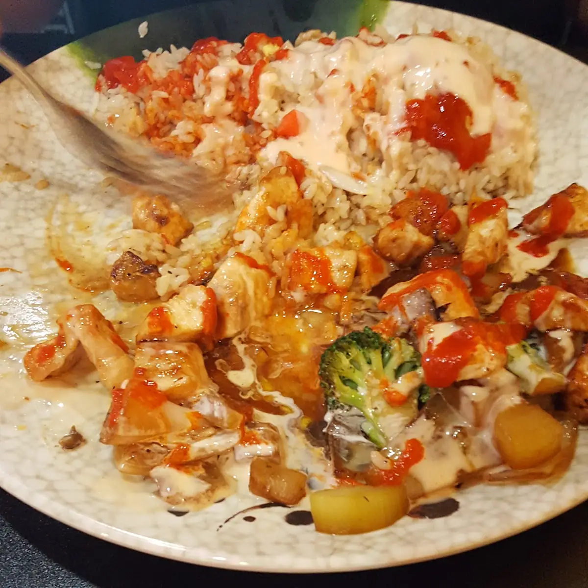 Hibachi Chicken Fried Rice