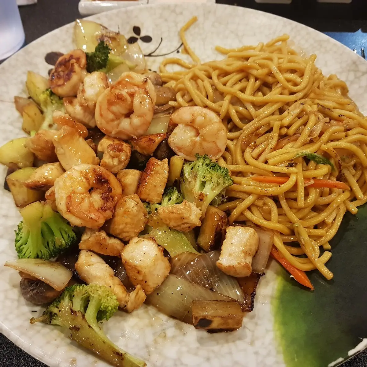 Hibachi Chicken &Shrimp