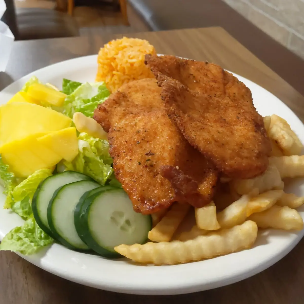 Breaded Chicken Platter