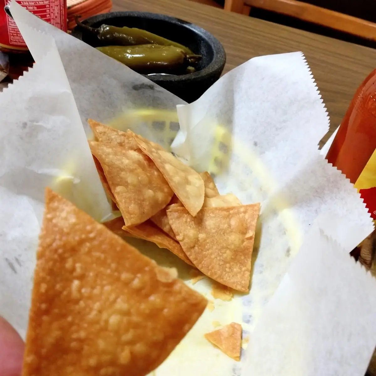 Freshly Made Tortilla Chips