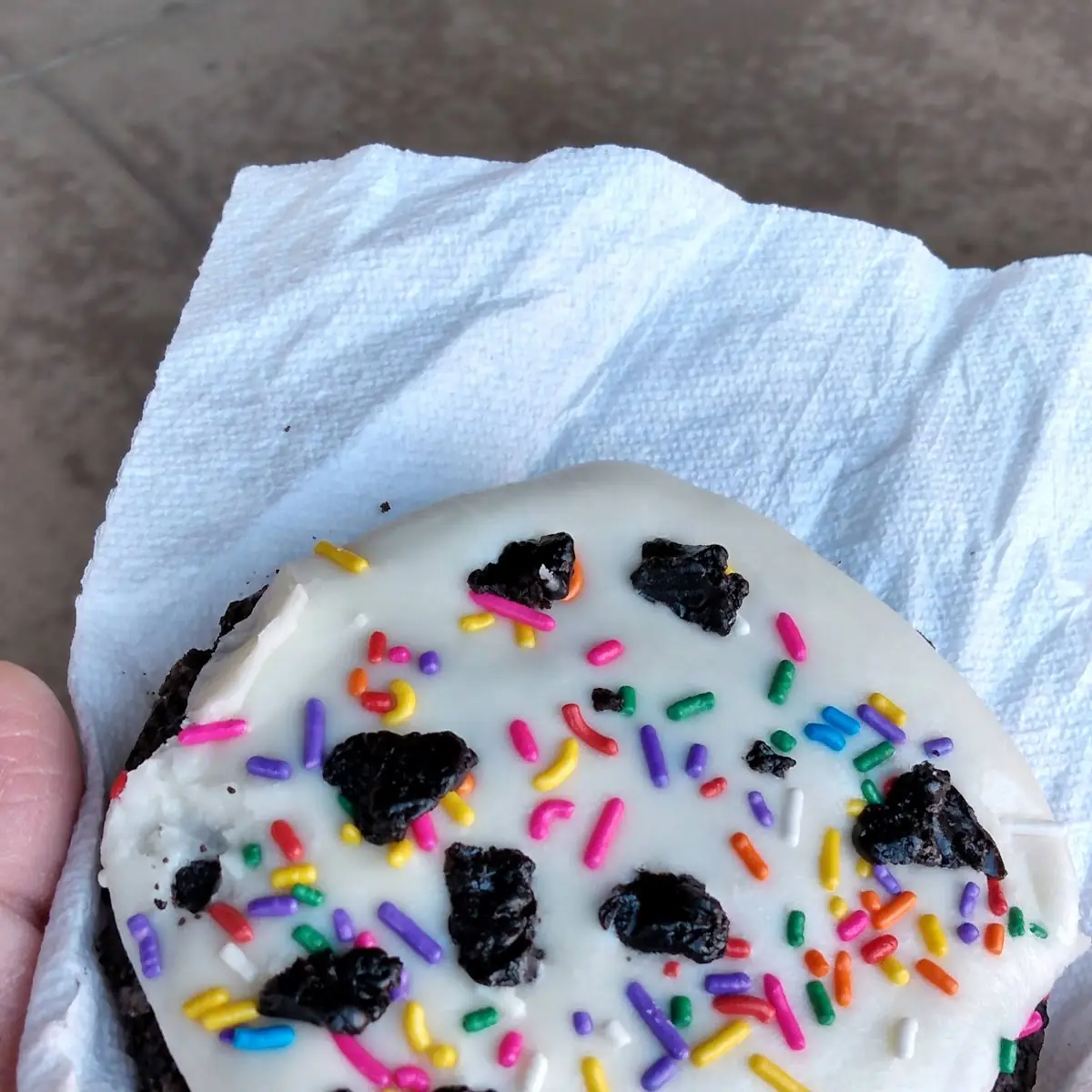 Birthday Oreo Cookie