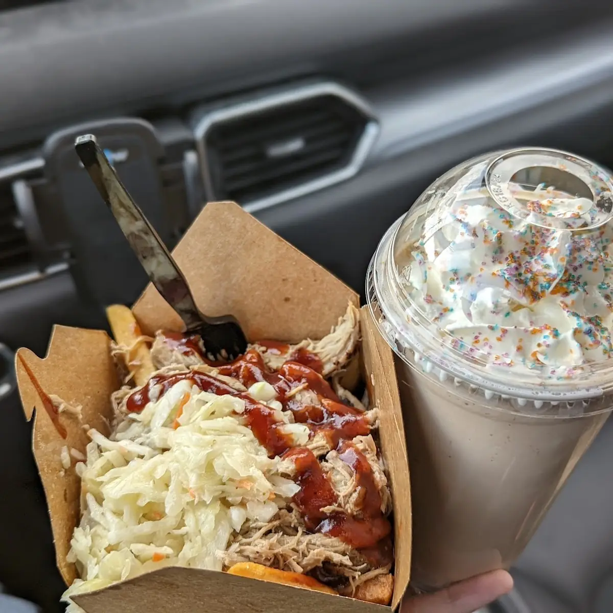 Chocolate Shake and Lil Piggy
