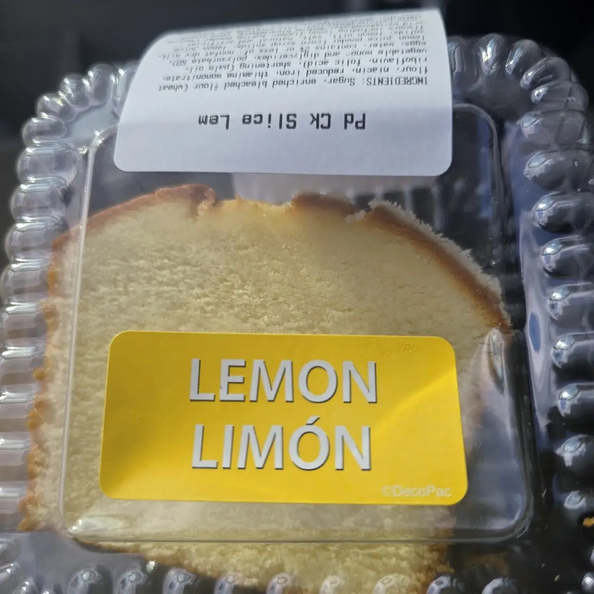 Lemon Pound Cake