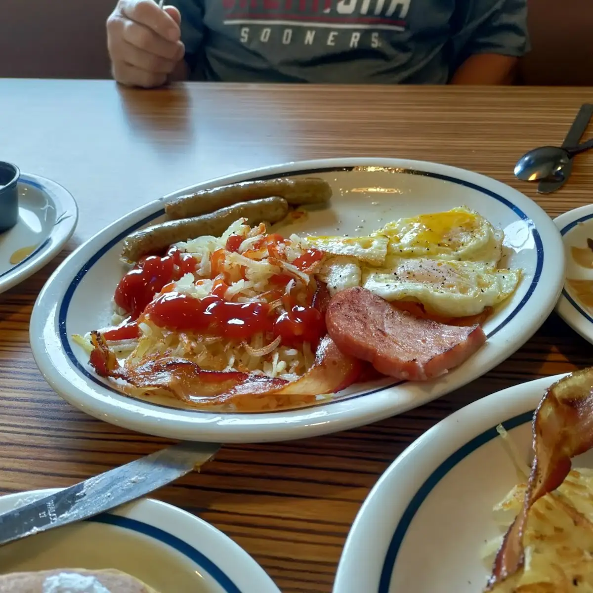Strawberry Pancake Combo